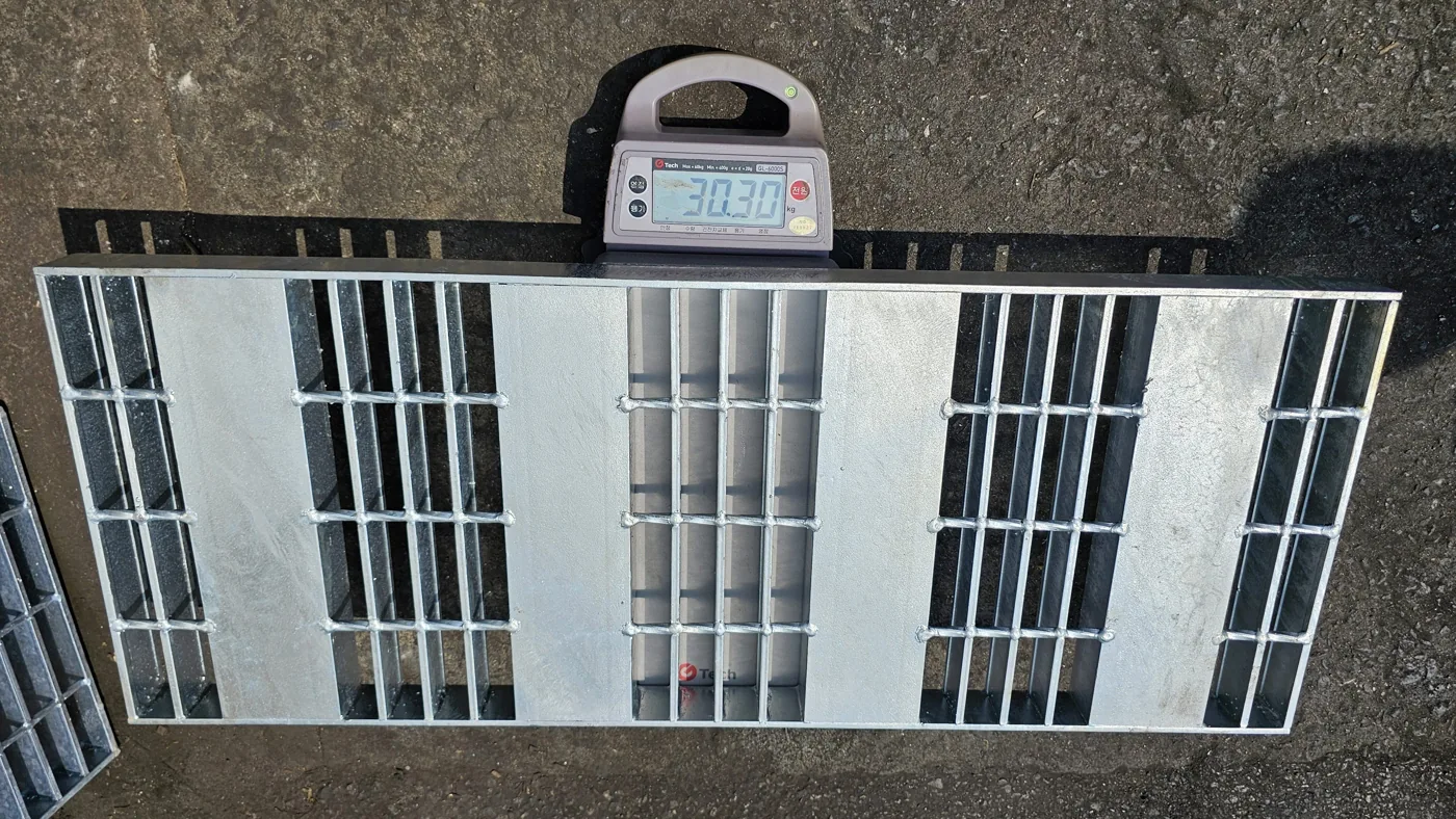 보급형 비교 시료와 30.30 kg으로 표시된 저울